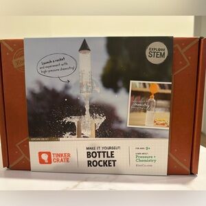 Tinker Crate Bottle Rocket Kit KiwiCo NWT